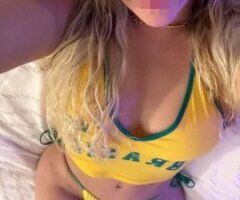 🔥 Blonde Brazilian Bombshell in Bridgeport! 🍑💋