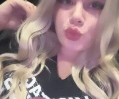 Blonde Bliss Awaits 💋🍑 Lake Charles Playtime 💦😘