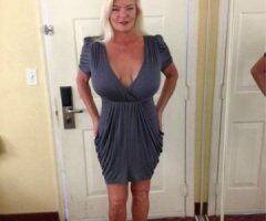 Escort/Massage/Lunch/Dinner: Mature, Super Busty Blonde - 2